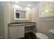 Modern bathroom with granite countertop and updated vanity at 500 W Woodcroft Pkwy Pkwy # 8C, Durham, NC 27713
