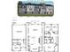 3-story floor plan, 4 bed, 3.5 bath, 2-car garage at 758 Dorset Stream Dr, Fuquay Varina, NC 27526