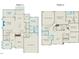 Two-story floor plan showing a spacious layout with 2-car garage and multiple bedrooms at 116 E Star Foal Ln, Wendell, NC 27591