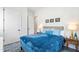 Bright bedroom with a comfortable bed and plenty of closet space at 1511 Malta Ave, Raleigh, NC 27610