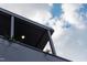 Small rooftop deck with a partial view of the sky at 1511 Malta Ave, Raleigh, NC 27610