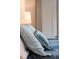 Close-up of soft blue pillows on a bed at 1511 Malta Ave, Raleigh, NC 27610