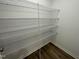 Functional pantry with wire shelving, ideal for food storage at 223 Bonsai Way, Four Oaks, NC 27524