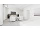 Serene bedroom with TV, armchairs, and access to bathroom at 4046 Elk Creek Ln # 62, Raleigh, NC 27612