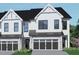 Modern farmhouse style two story home with two car garage at 4046 Elk Creek Ln # 62, Raleigh, NC 27612