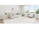 Relaxing living room featuring a comfy sofa and two armchairs at 4046 Elk Creek Ln # 62, Raleigh, NC 27612