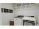Convenient laundry room with washer and dryer at 4046 Elk Creek Ln # 62, Raleigh, NC 27612