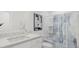 Clean bathroom with shower/tub combo and single vanity at 4046 Elk Creek Ln # 62, Raleigh, NC 27612