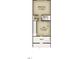 Top floor plan features third bedroom, loft, and attic access at 4047 Elk Creek Ln # 13, Raleigh, NC 27612