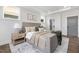 Spacious bedroom with large bed, nightstands, and ample natural light at 4047 Elk Creek Ln # 13, Raleigh, NC 27612
