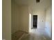 Unfinished bathroom with shower pan and plumbing at 77 Frasier Fir Way, Lillington, NC 27546