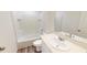 Updated bathroom with a tub shower combo at 388 Glover Pk Mem Dr, Nashville, NC 27856