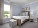 Bright bedroom with a comfortable bed and plenty of natural light at 5013 Trotter Dr, Raleigh, NC 27603