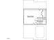 Third floor bonus room plan with stairs and access to the house below at 9200 Leaning Post Rd # 451, Wake Forest, NC 27587