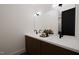 Modern bathroom with double vanity and sleek fixtures at 512 Gordon St # 302, Durham, NC 27701