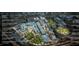 Arbor Vista's comprehensive site plan, showing parking, retail, and entertainment spaces at 512 Gordon St # 302, Durham, NC 27701