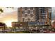 Arbor Vista residential building with ground-floor retail and landscaped courtyard at 512 Gordon St # 302, Durham, NC 27701