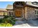 Elegant house entrance with stone facade at 3700 Lark Farm Rd, Franklinton, NC 27525