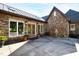 Stone exterior with patio and landscaping at 3700 Lark Farm Rd, Franklinton, NC 27525