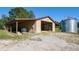 Spacious barn with covered area and grain silo at 3700 Lark Farm Rd, Franklinton, NC 27525