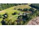 Wide shot of the property from above at 3700 Lark Farm Rd, Franklinton, NC 27525
