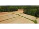 Aerial view of farmland at 3700 Lark Farm Rd, Franklinton, NC 27525