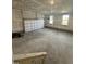 Unfinished two-car garage with automatic opener at 23 Quail Pt Cir, Clayton, NC 27520