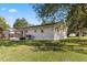 Rear view of house, showcasing siding and deck at 712 Blount St, Smithfield, NC 27577