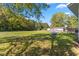 Large backyard with shed and spacious grassy area at 712 Blount St, Smithfield, NC 27577