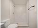 Modern bathroom with a large shower and updated fixtures at 712 Blount St, Smithfield, NC 27577