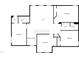 Two story floor plan, 4 bedroom, 3 bath at 9 Oxmoor Dr, Durham, NC 27703