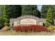 Stanton Place community entrance sign with landscaping at 206 Felspar Way, Cary, NC 27518