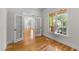 Bright office with hardwood floors and French doors at 206 Felspar Way, Cary, NC 27518