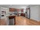 Kitchen with granite countertops and stainless steel appliances at 600 Boone Rd, Burlington, NC 27217