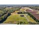 Aerial view of house and surrounding land at 600 Boone Rd, Burlington, NC 27217