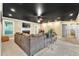 Spacious living room featuring a sectional sofa and fireplace at 319 River Knoll Dr, Clayton, NC 27527