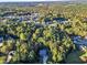 Aerial view showing house location within a larger community setting at 319 River Knoll Dr, Clayton, NC 27527