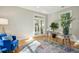 Bright office with hardwood floors and french doors at 675 Whitehurst, Pittsboro, NC 27312