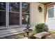Small courtyard with fountain and bench, adding a tranquil touch at 675 Whitehurst, Pittsboro, NC 27312