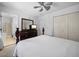 Bright bedroom with ensuite bathroom access at 7017 Jeffreys Creek Ln, Raleigh, NC 27616