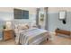 Charming bedroom with a baseball theme and window seat at 203 Calebs Corner Pl, Spring Lake, NC 28390