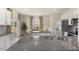 Modern kitchen with granite countertops and stainless steel appliances at 203 Calebs Corner Pl, Spring Lake, NC 28390