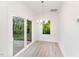 Bright dining area with sliding glass door leading to the backyard at 112 N Guthrie Ave # A, Durham, NC 27703