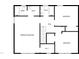 Upper floor plan with primary and two bedrooms at 2504 Timothy Dr, Fuquay Varina, NC 27526