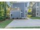 Modern home with gray siding, deck, and driveway at 112 N Guthrie Ave # B, Durham, NC 27703