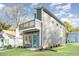 Gray modern home with a deck and landscaping at 112 N Guthrie Ave # C, Durham, NC 27703