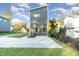 Side view of modern home with concrete driveway at 112 N Guthrie Ave # C, Durham, NC 27703
