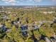 Aerial view showing home's location in a quiet neighborhood at 112 N Guthrie Ave # C, Durham, NC 27703