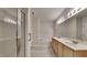 Bathroom with double vanity, soaking tub and shower at 1414 Arborgate Cir, Chapel Hill, NC 27514