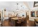 Spacious kitchen with a large island, granite countertops, and high-end appliances at 2117 Blue Haven Ct, Wake Forest, NC 27587